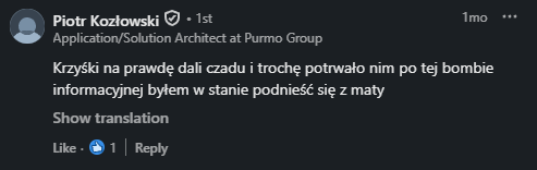 Opinia uczestnika warsztatów AI Ninjas